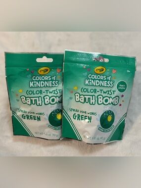 Crayola Colors of Kindness Apple Scented Color-Twist Bath Bomb  (Pack of 2)